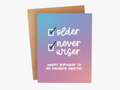 never wiser card
