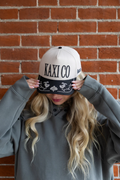 paisley trucker hat