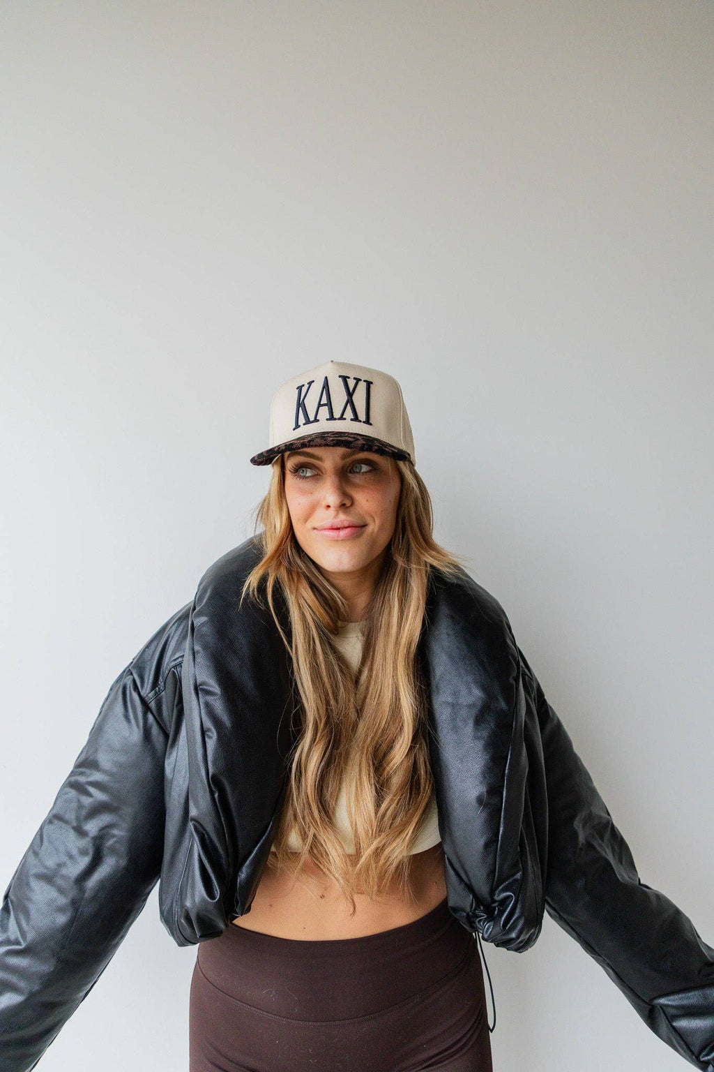 cheetah trucker hat